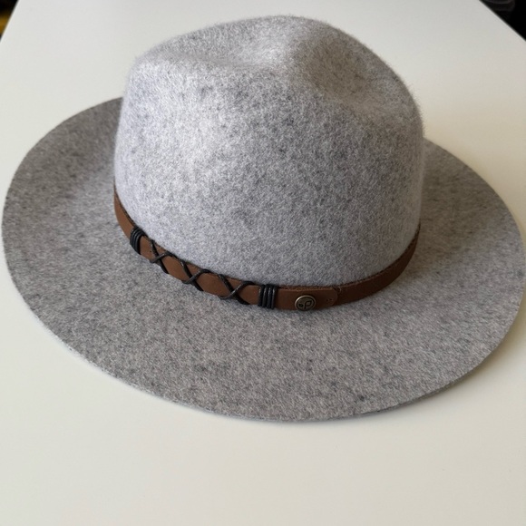 Pistil Soho Wide Brim Wool Fedora Hat with leather band main image 5